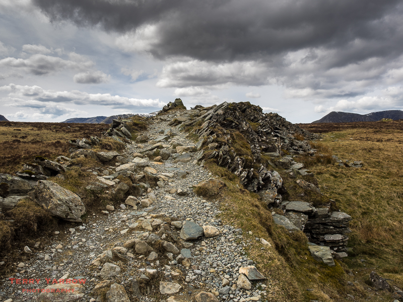 The Disused Quarry Tramway at Honister
