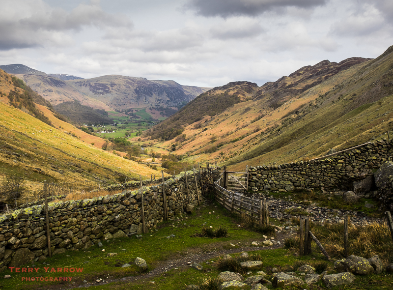 Looking Back Down Borrowdale