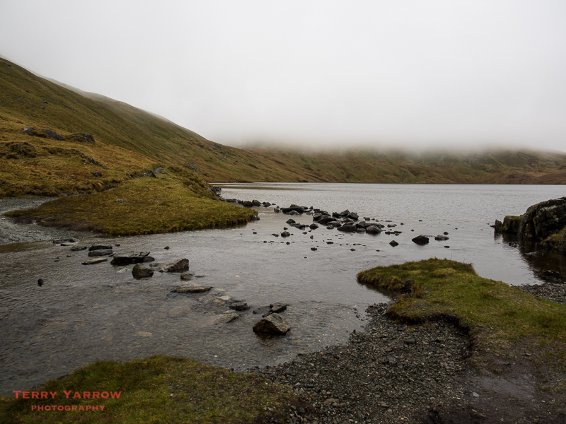 Looking Back Towards Grisedale Hause and Seat Sandal