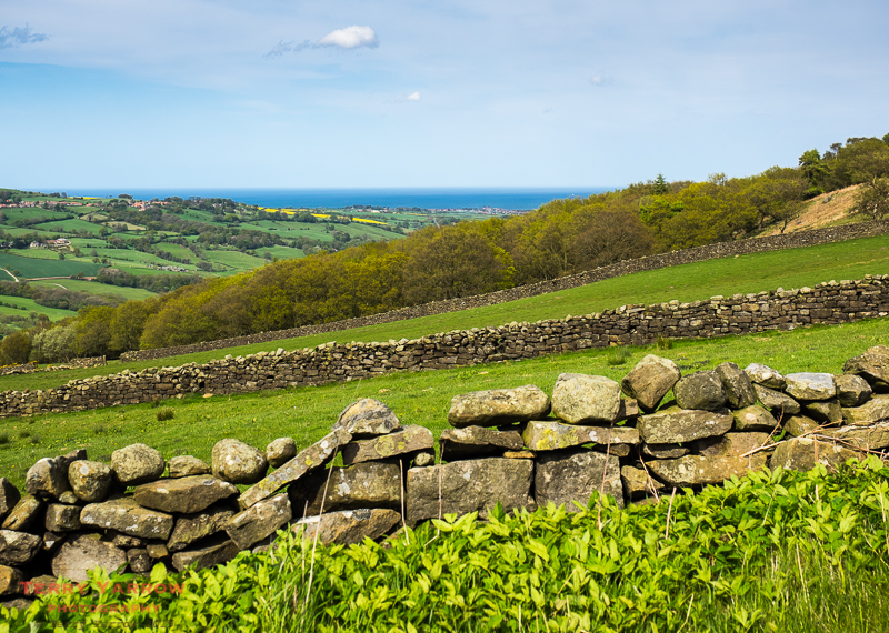 The North Sea comes into view