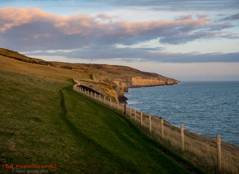 Looking Back to Anvil Point