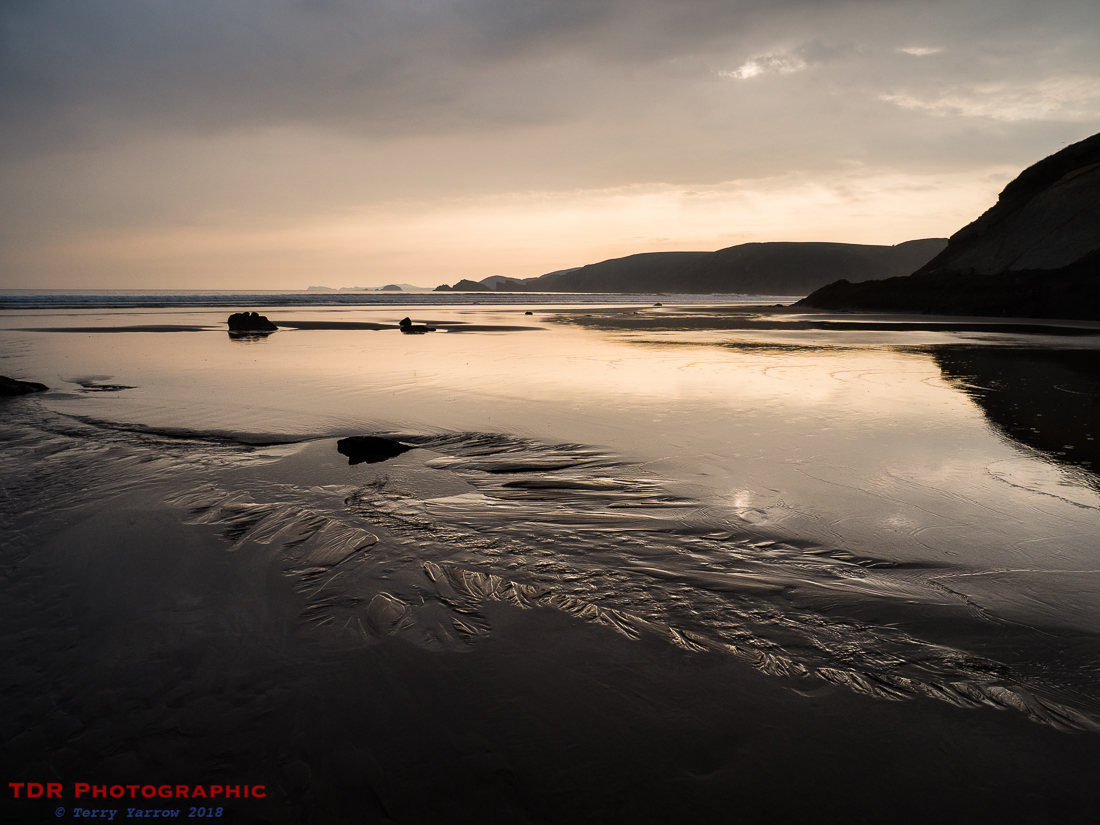 Newgale Beach at Dusk