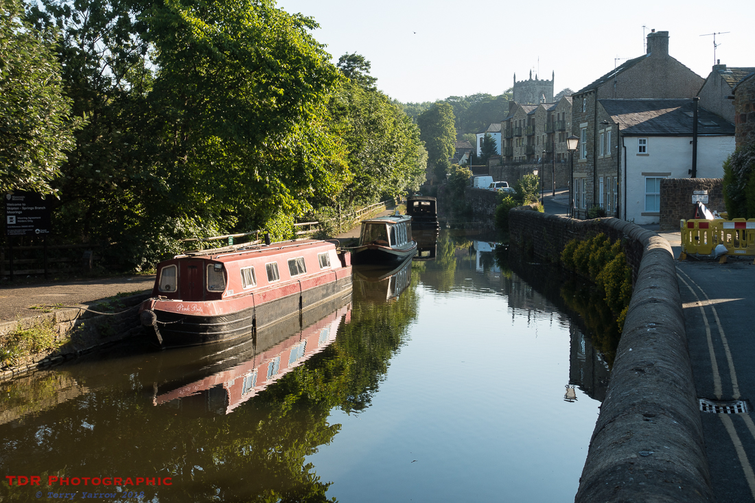 Beside the canal, Skipton