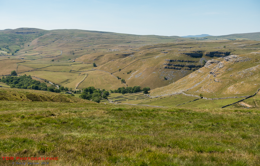 The Gordale Scar comes into view