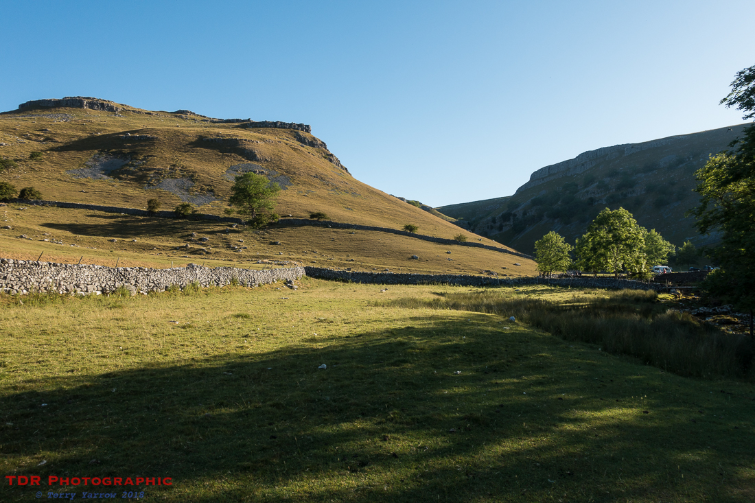 Leaving Gordale Scar