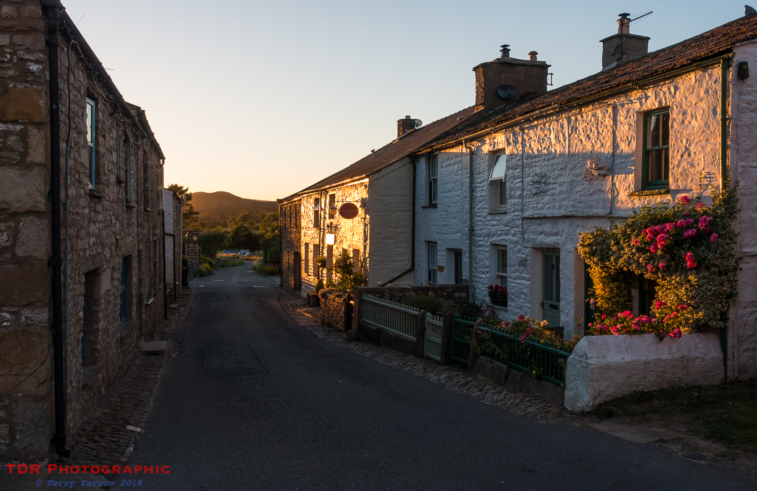 Sunset over Dent