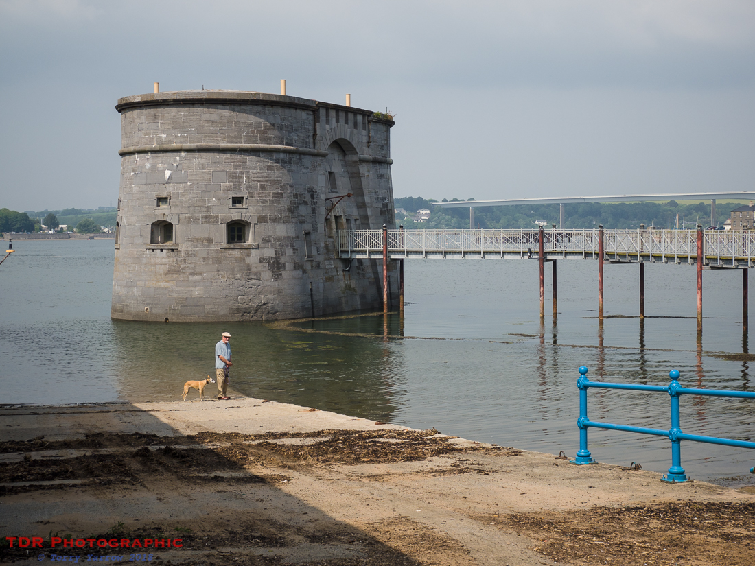 The Martello Tower at Pembroke Dock