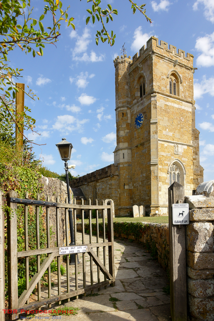 The church at Abbotsbury