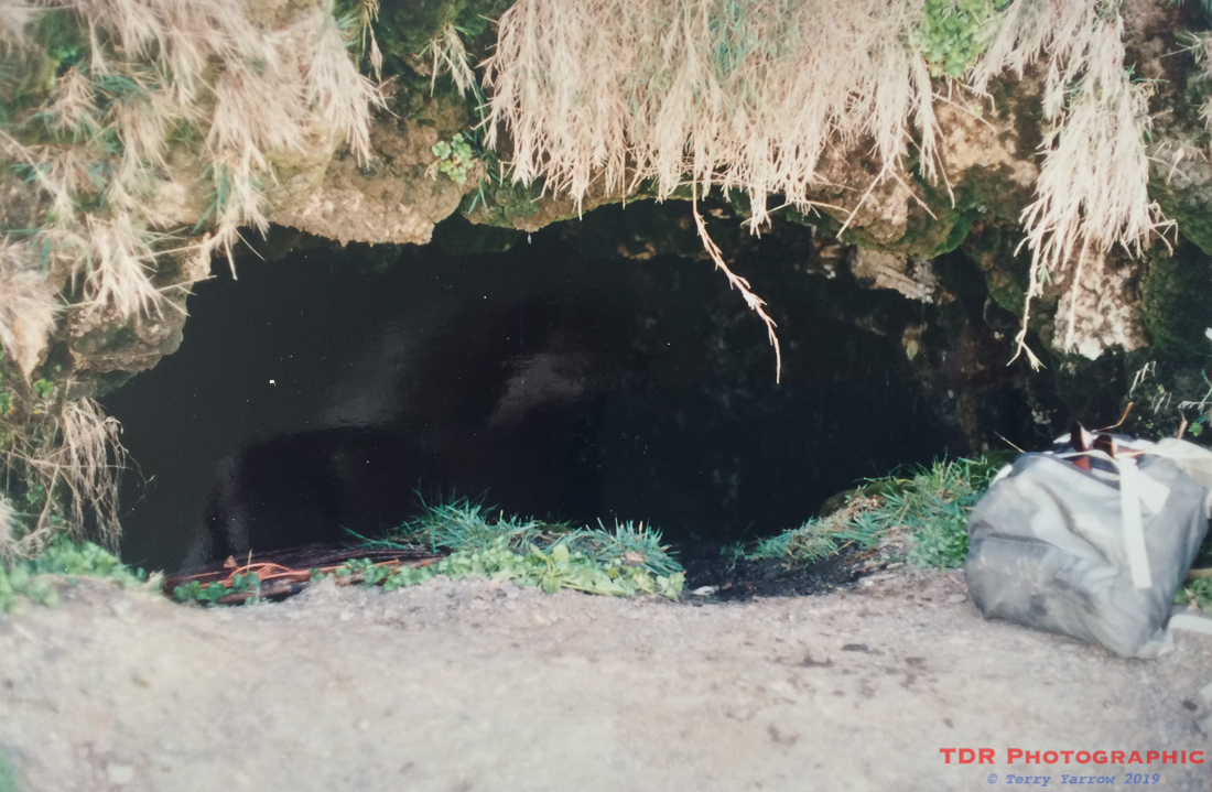 The Kimmeridge Shale mine entrance