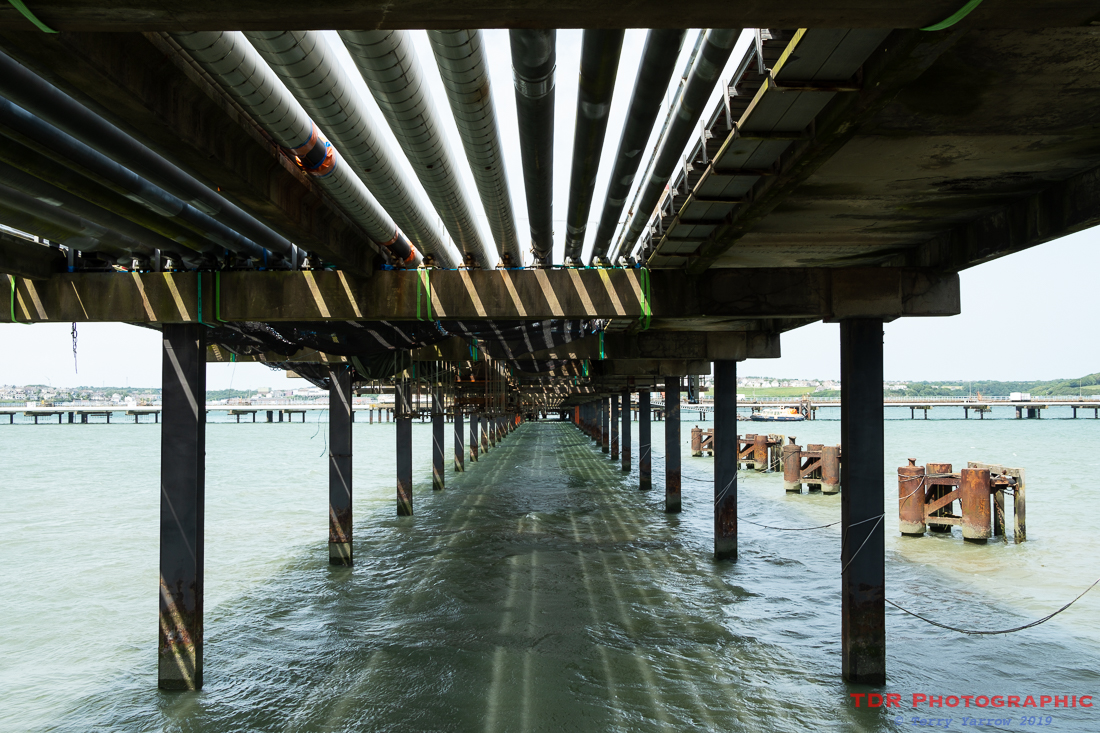 Under the jetty