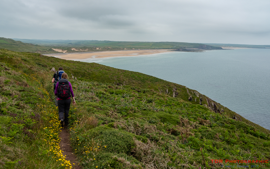 Approaching Freshwater West
