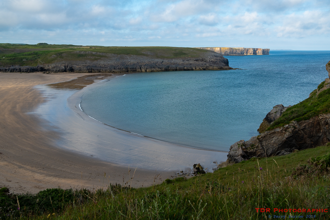 Evening at Broadhaven Beach
